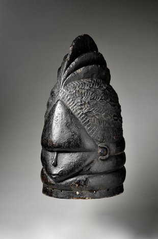 Sande Society mask - Sierra Leone