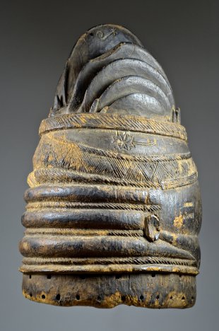 MENDE BUNDU 'SANDE SOCIETY' SOWEI MASK